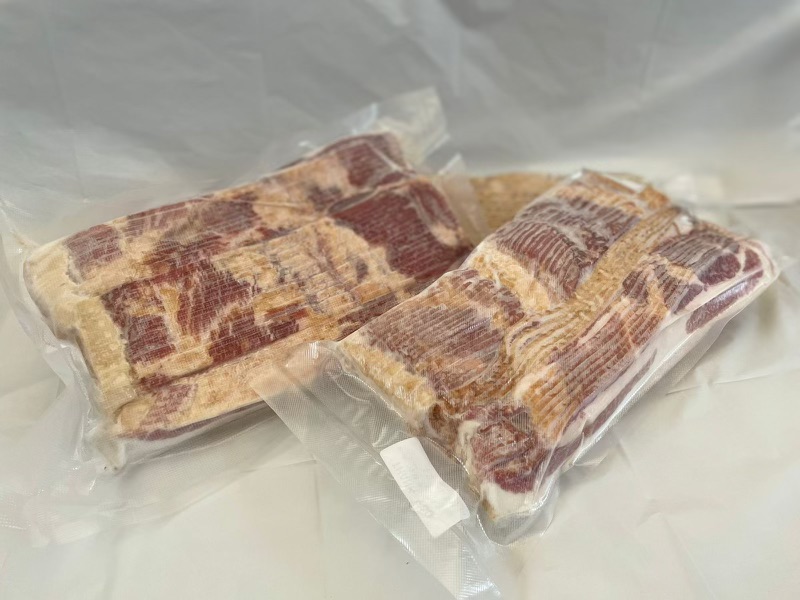 peppered bacon