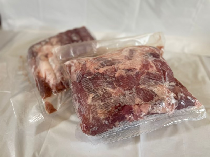 beef bone and meat